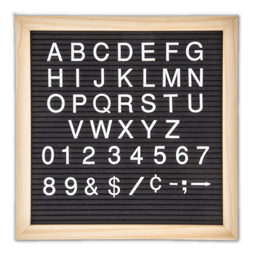 Tablero Grande Letras Cambiables Decorativo Personalizado