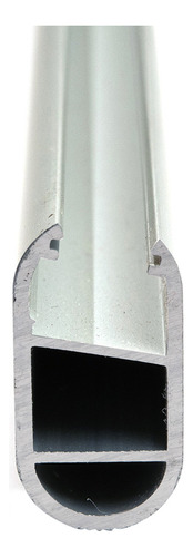 Perfil Aluminio De Closet Para Tira Led, Plata, 2m, Ip44