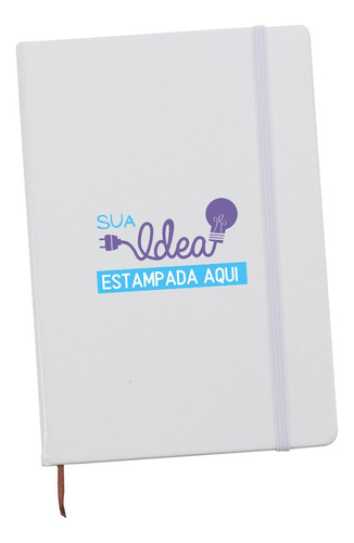 Kit 50 Cadernetas Moleskine De Couro Sintético Personalizado