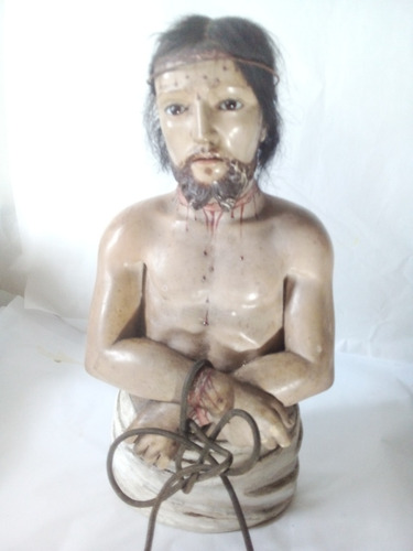 Escultura Em Madeira Cristo Século X I X Português (Usado)