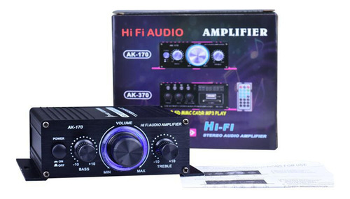 Amplificador De Potencia De Audio Portátil Amplificador