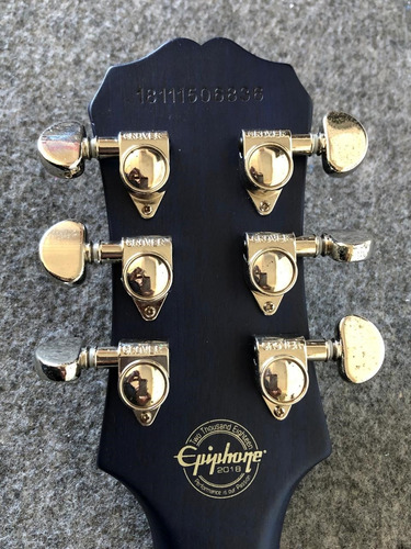 Guitarra Epiphone Les Paul Traditional Pro Plus 3 Con Case Diestro Ocean Blue Pau Ferro (Usado)