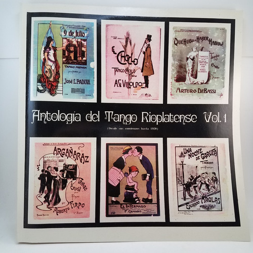 Antologia Del Tango Rioplatense Vol 1 Box 3 Vinilos Lp Ex (Usado)