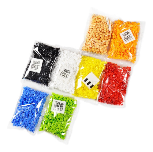 4000 Hama Beads 5mm -8 Bolsas Artkal C/29g- Perler Pixel Art