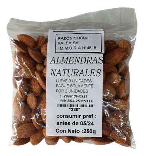 Almendras 250g