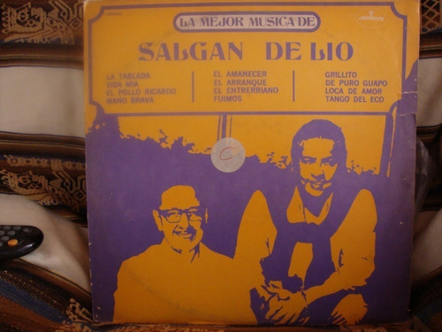 Vinilo Horacio Salgan De Lio La Mejor Musica T1