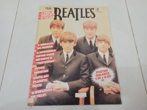 Revista Pôster The Beatles Som Três 5 (Usado)
