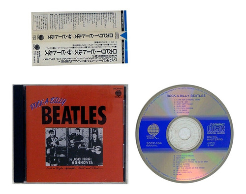 The Beatles Rock-a-billy Cd Obi Japan - Overseas 1987