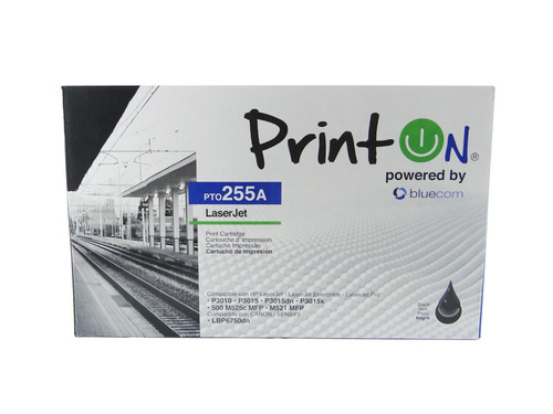 Imagen 1 de 3 de Toner Compatible Con Hp Laserjet Ce255a Negro Printon