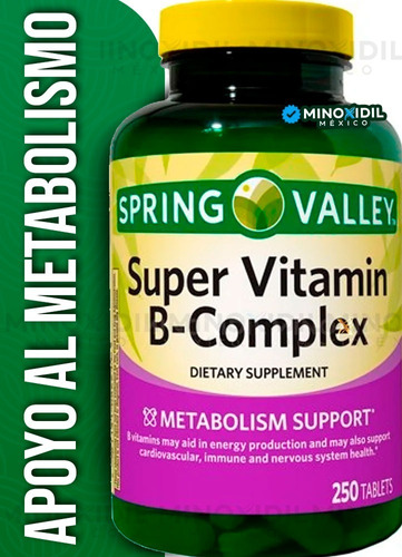 Spring Valley | Complejo B Complex Premium | 250 Tabletas