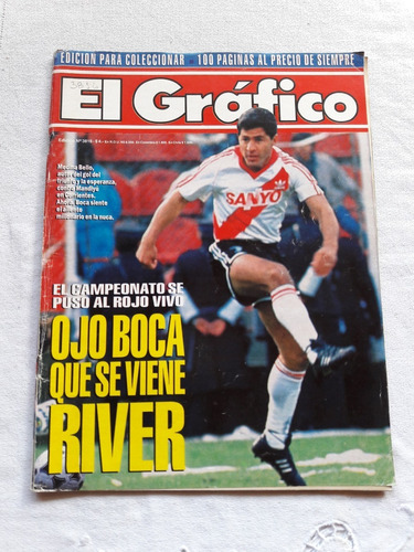 El Grafico Nº 3816 Noviembre 1992 Muerte Mouras - River