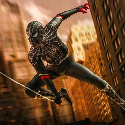Disfraz Spiderman No Way Home Black Gold | Cuotas sin interés
