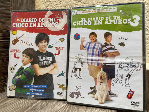 Diario De Un Chico En Apuros 2 Y 3 Diary Of A Wimpy Kid Dvd