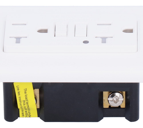 Receptáculo Gfci Outlet Ld3008b Com Certificação Etl Abs