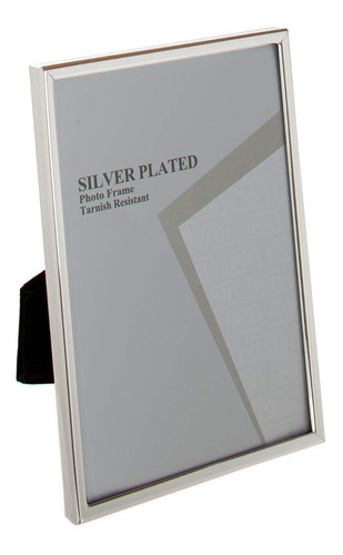 Imagen 1 de 8 de Portaretrato Silverplate 20x25 C.m.