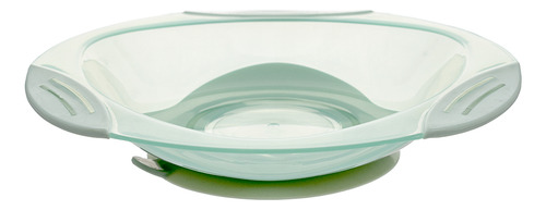 Pratinho Infantil Fundo Com Ventosa 6m+ Verde Buba 18863