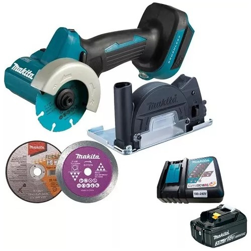 Cortadora Angular Dmc300 18v 2bat 3ah Carregador Makita