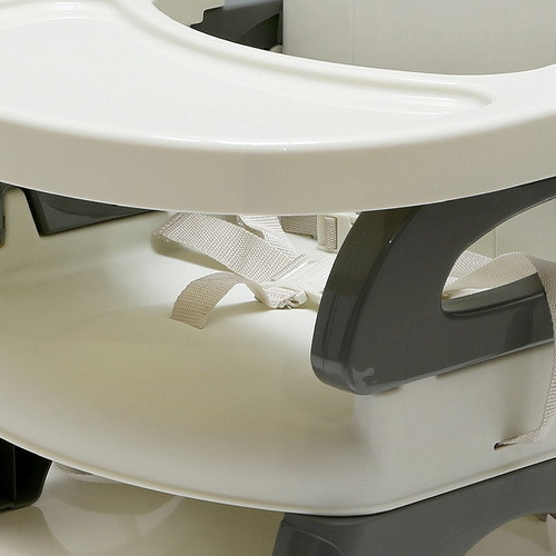 Sillita Plegable De Comer Para Bebé - Baby Innovation Gris