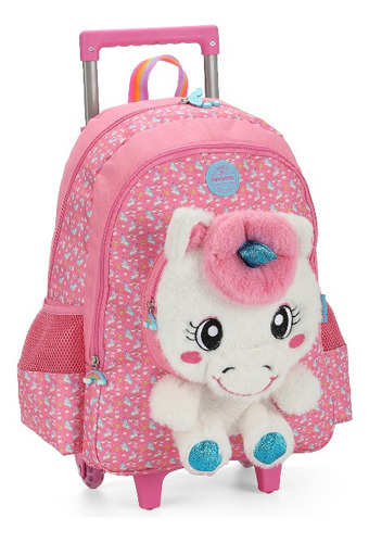 Mochila Carrinho Up4you 39962 Pink Luxcel Novo