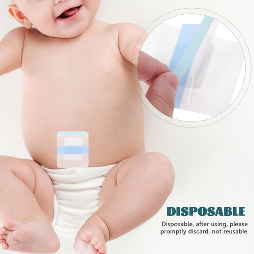 Pegatinas Para Ombligo De Bebé Desechables, 20 Unidades