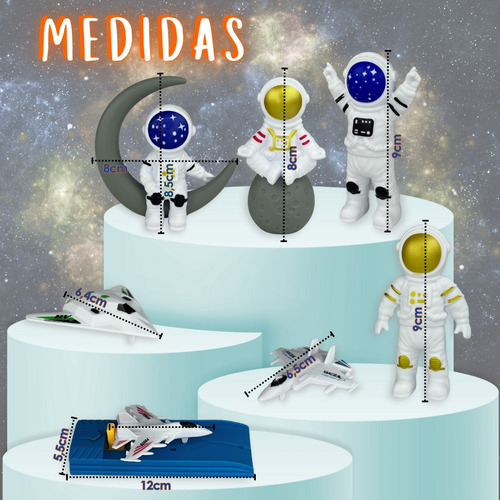 Brinquedo Astronauta Exploradores Espaciais Educativo Kids