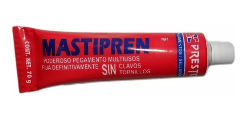 Pegamento Mastipren 70gr - Presto