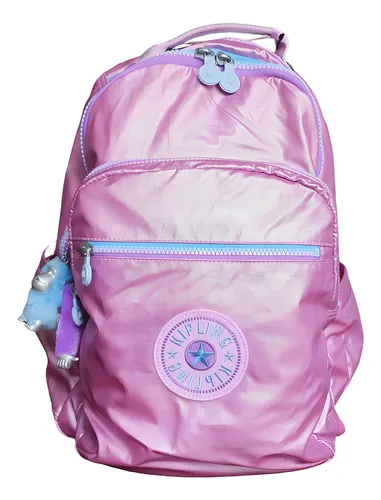 Bolsa kipling rosa metalico hotsell