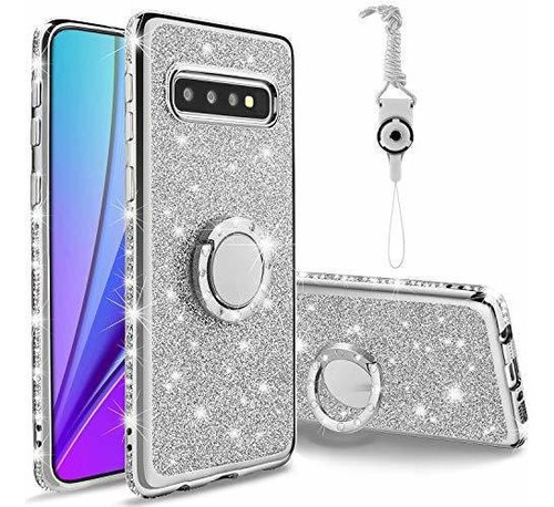 Estuche Protectora Para Samsung Galaxy S10 Diseño Brillante