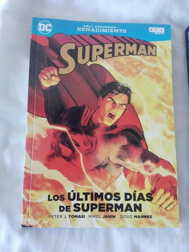 Superman Los Ultimos Dias Ecc Argentina Dc Comic