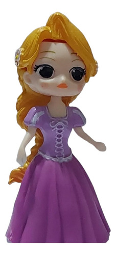 Princesa Mini Figura Colección Decoración Rapunzel 