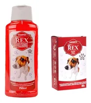 Comprar Shampoo Anti Pulgas Sarna E Carrapatos 750ml + Sabonete Rex