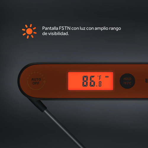 Medidor De Temperatura Inkbird Digital Para Carne 1 Sensor