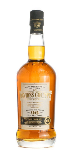 Whisky Daviess County  Finished French Oak. Todo Whisky