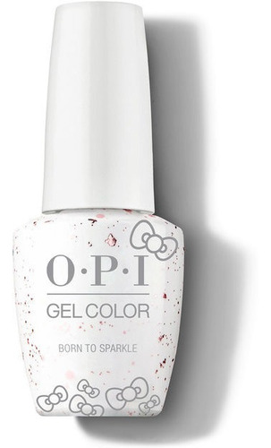 Opi Esmaltes Gel Color Colección Hellow Kitty Color BORN TO SPARKLE