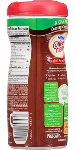 Coffee-mate Crema De Café En Polvo Cremoso De Chocolate Sin 