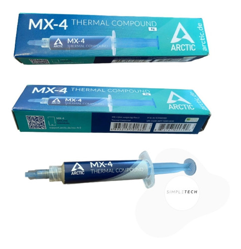 Imagen 3 de 4 de Pasta Térmica Arctic Mx-4 8g Grasa De Alto Rendimiento