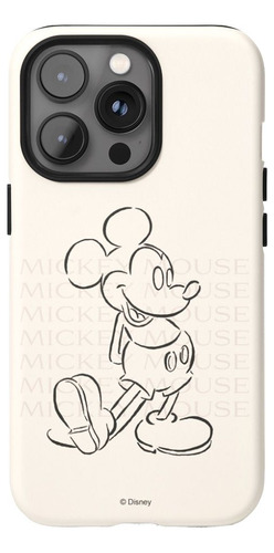 Protector Único, Case Funda Reforzada iPhone, Mickey Disney