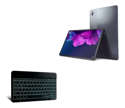 Teclado Boxwave Para Lenovo Tab P11 Plus Bluetooth Luz