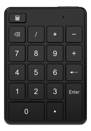 Teclado Numérico Delgado Y Recargable Bluetoo