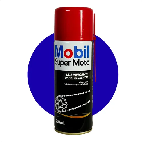 Como Lubrificar Corrente de Moto: Guia Completo em 6 Passos Fáceis 2 Lubrificante Para Correntes Chain Lub Super Moto 200mL Mobil