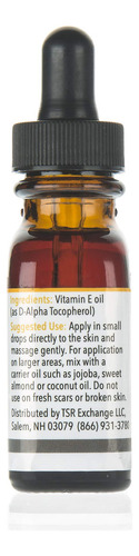 Aceite Natural De Vitamina E (90% D-alfa Tocoferol) | Aceit