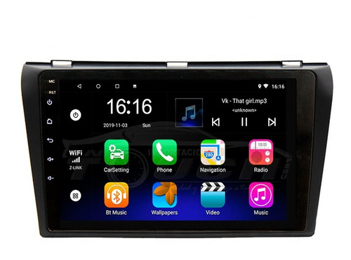 Auto Radio Android Mazda 3 2006-2011 1gb +16gb