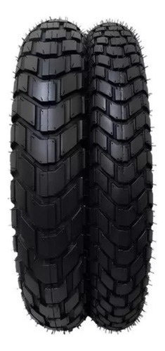 Pneu Moto Honda Bros 150/160 Modelo 110/90-17 + 90/90-19