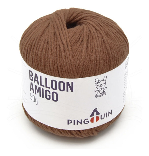 Fio Balloon Amigo - 150 Metros 7762 Raiz Cor Marrom