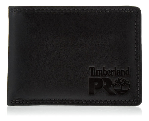 Cartera De Cuero Timberland Pro Para Hombres Con Tarjetero R