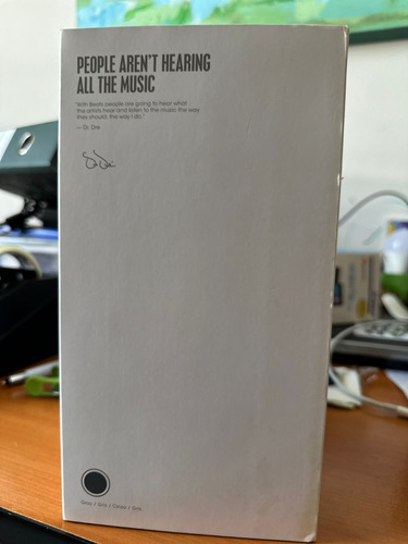 Audífonos Beats Studio3 Wireless Gris Noise Canceling (Usado)