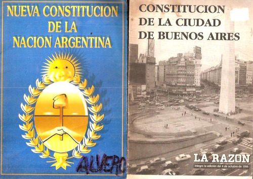 17 Libros Constitucion Nacion Argentina Y Ciudad De Bs. As. | MercadoLibre