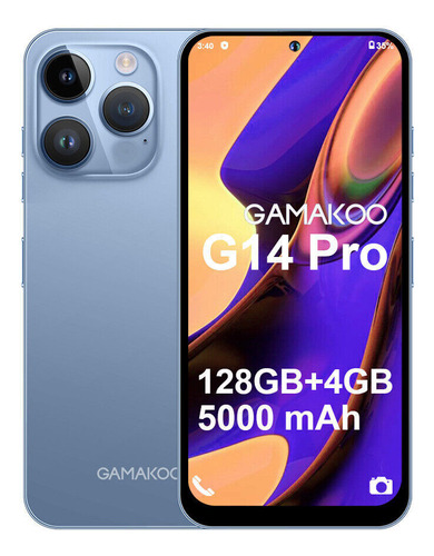 Gamakoo G14 Pro Dual SIM 128 GB azul 4 GB RAM