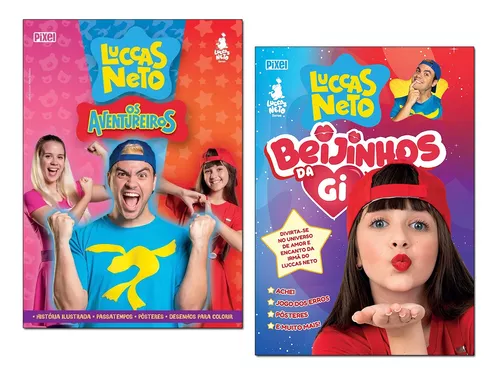 Kit: Beijinhos Da Gi+luccas E Gi Irmãos P/ Sempre