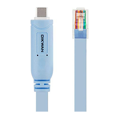 Adaptador Serial Ftdi Usb C Rj45 De 10 Pies Cable De Co...